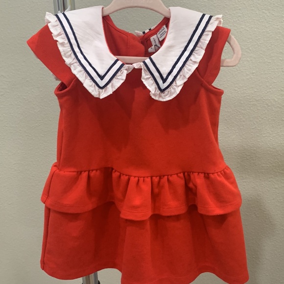 Beautiful Janie and Jack red dress! - Picture 3 of 4